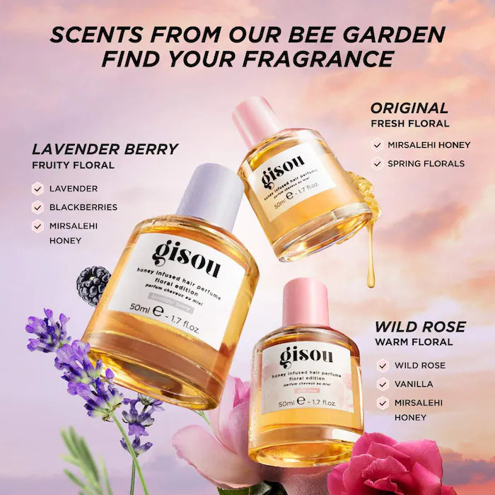 Mini Lavender Berry Honey Infused Hair Perfume