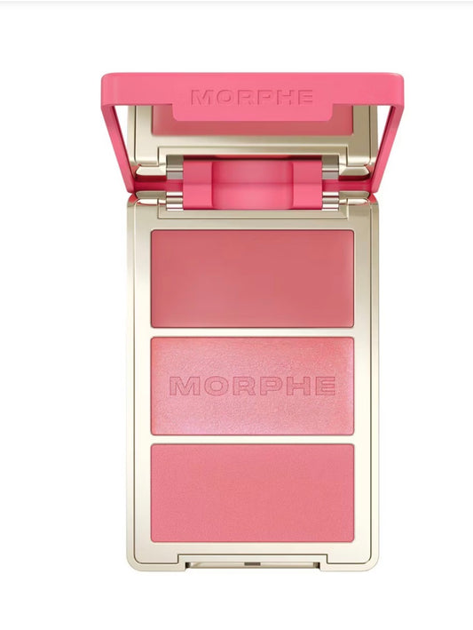 Morphe Cheek Thrills Multi-Finish Face Trio - Beach Bonfire