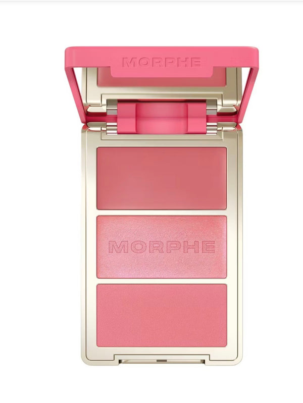 Morphe Cheek Thrills Multi-Finish Face Trio - Beach Bonfire