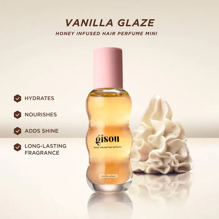 Mini Honey Infused Hair Perfume in Vanilla Glaze