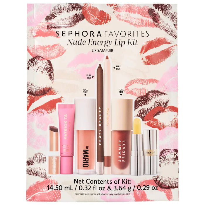 Sephora favorite - Nude Energy Lip Kit Makeup Set